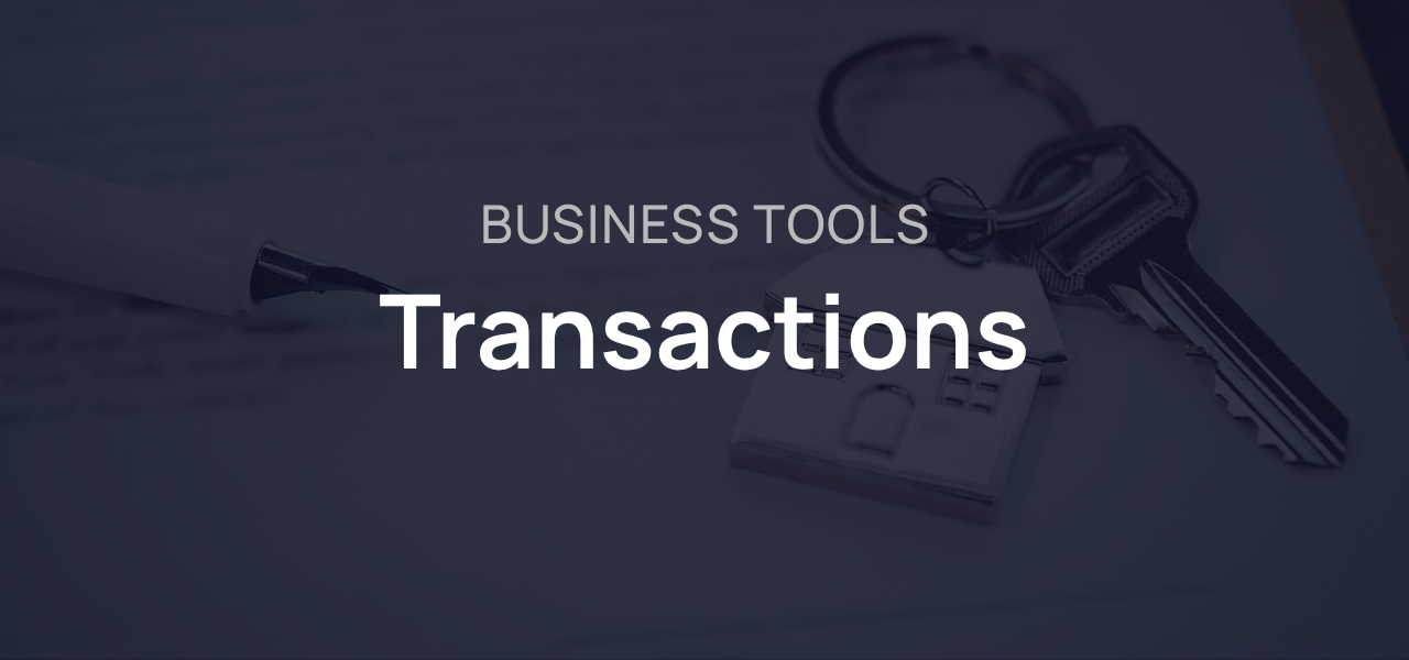 Transactions - Toolkit Thumbnail